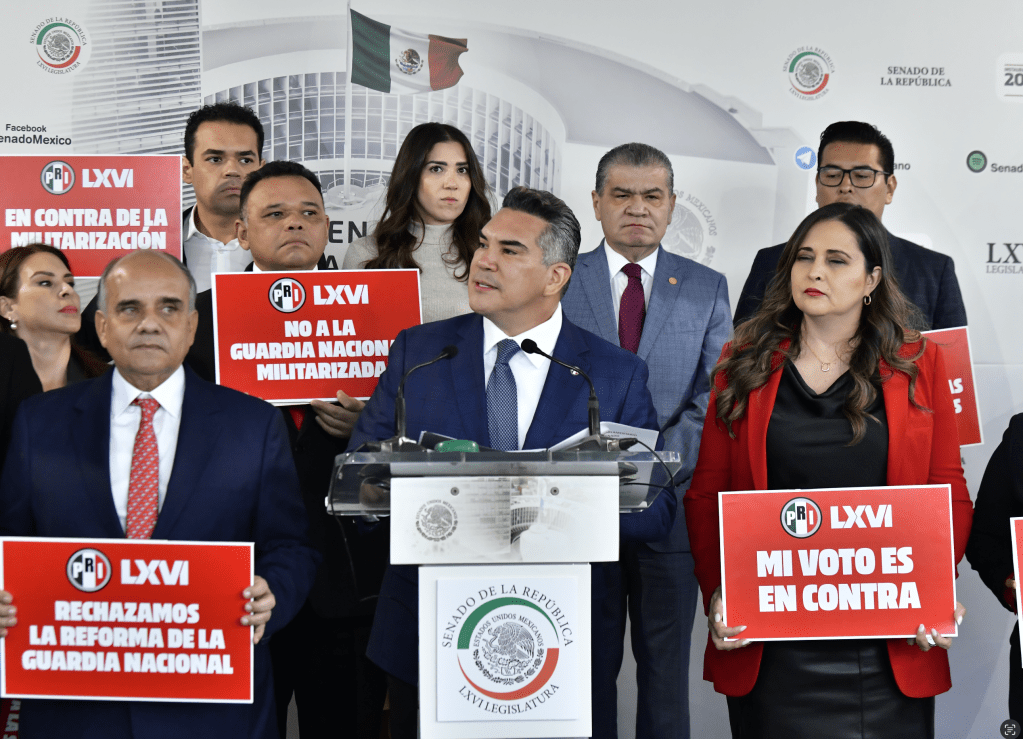 ¡Contundente! El PRI dice ‘NO’ a la militarización de la Guardia&nbsp;Nacional